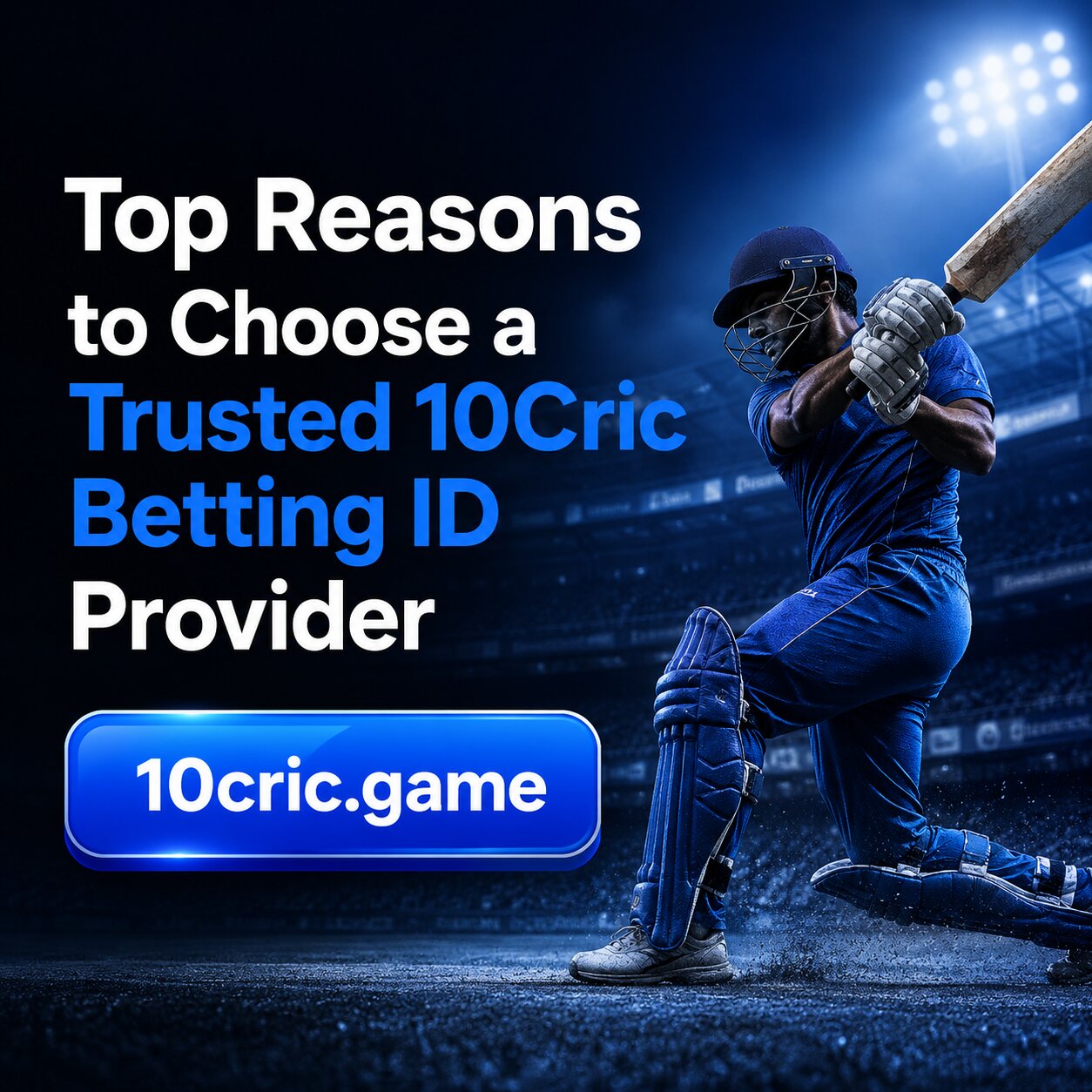 Top Reasons to Choose a Trusted 10Cric Betting ID Provider