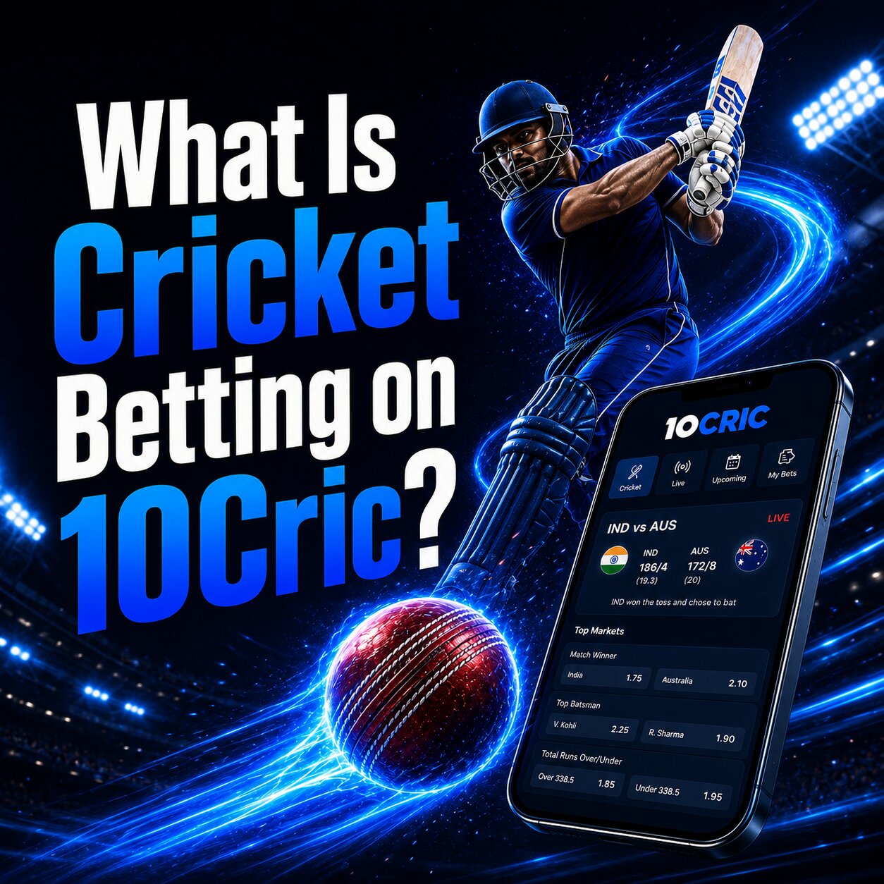 What Is Cricket Betting on 10Cric?