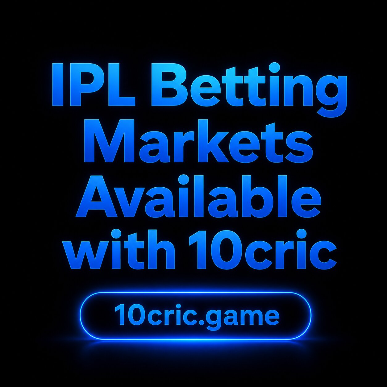 IPL Betting Markets Available with 10cric