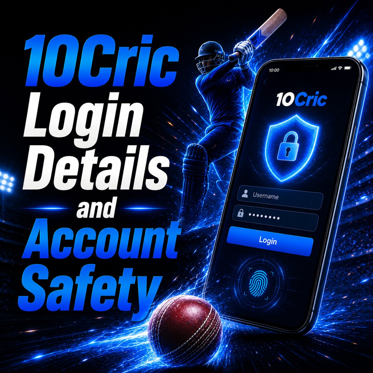 10Cric Login Details and Account Safety