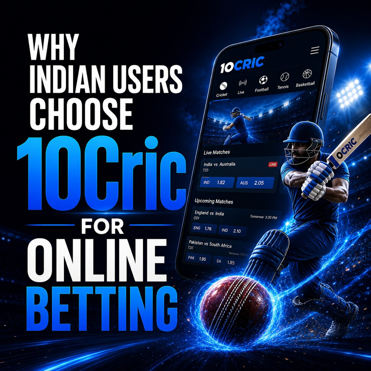 Why Indian Users Choose 10Cric for Online Betting