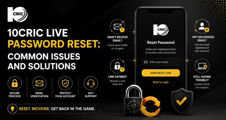 10Cric Live Password Reset: Common Issues and Solutions