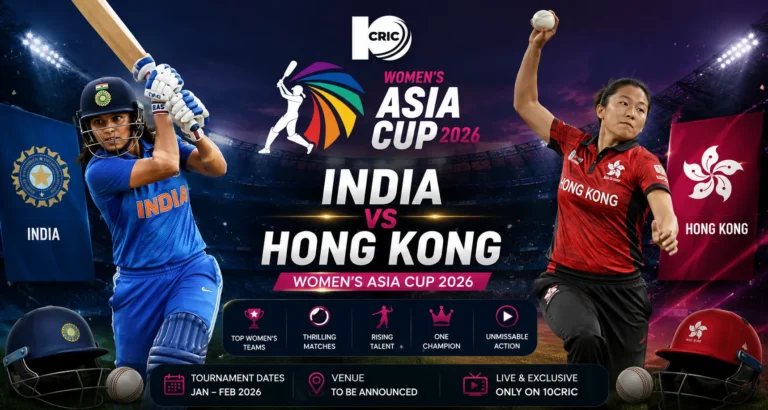 India vs Hong Kong Women’s Asia Cup 2026