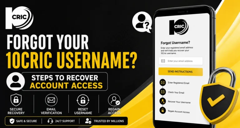 Forgot Your 10Cric Username? Steps to Recover Account Access