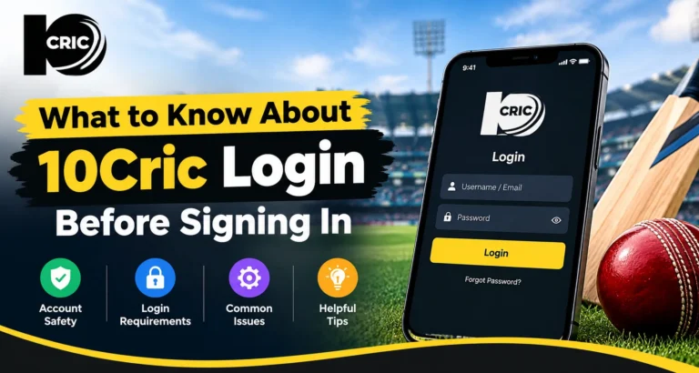 What to Know About 10Cric Login Before Signing In